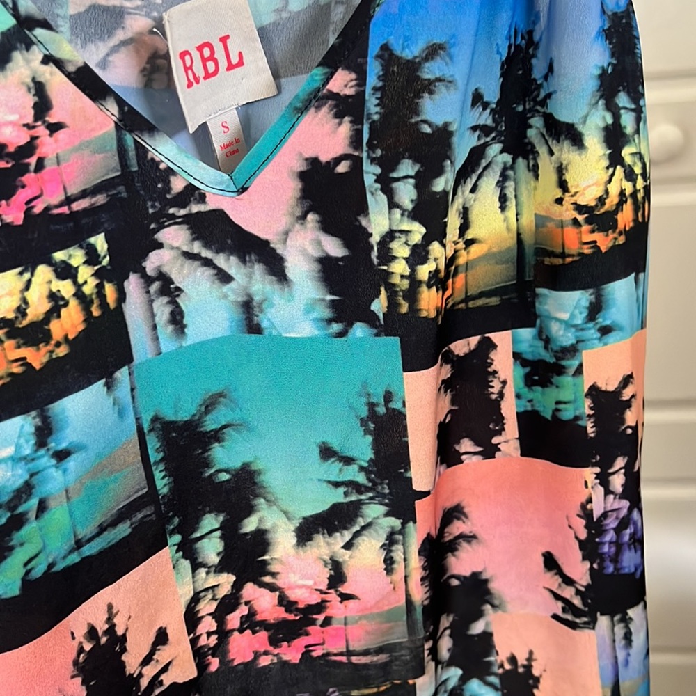 Retro Palm Tree Tank - Picture 4 of 4